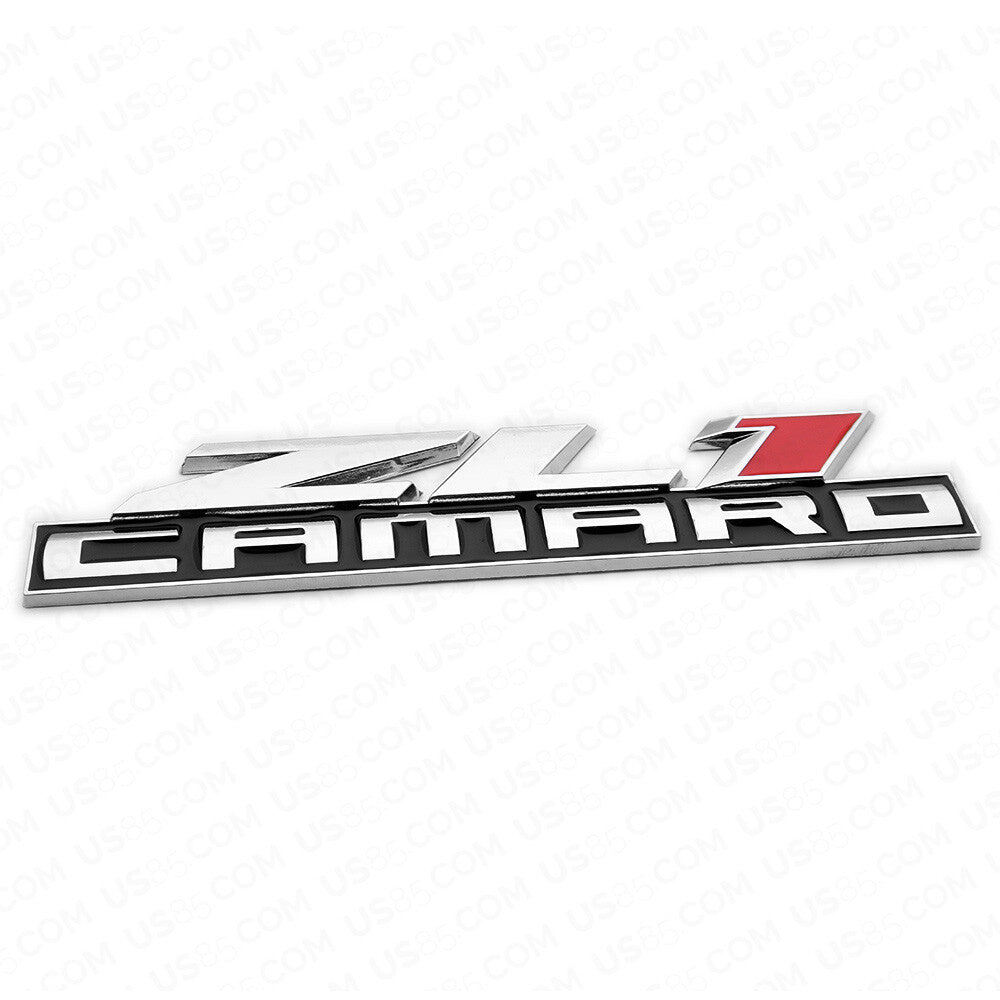Chevy ZL1 Camaro Truck Lid Bumper Letter Logo Emblem Badge Sticker Racing Sport