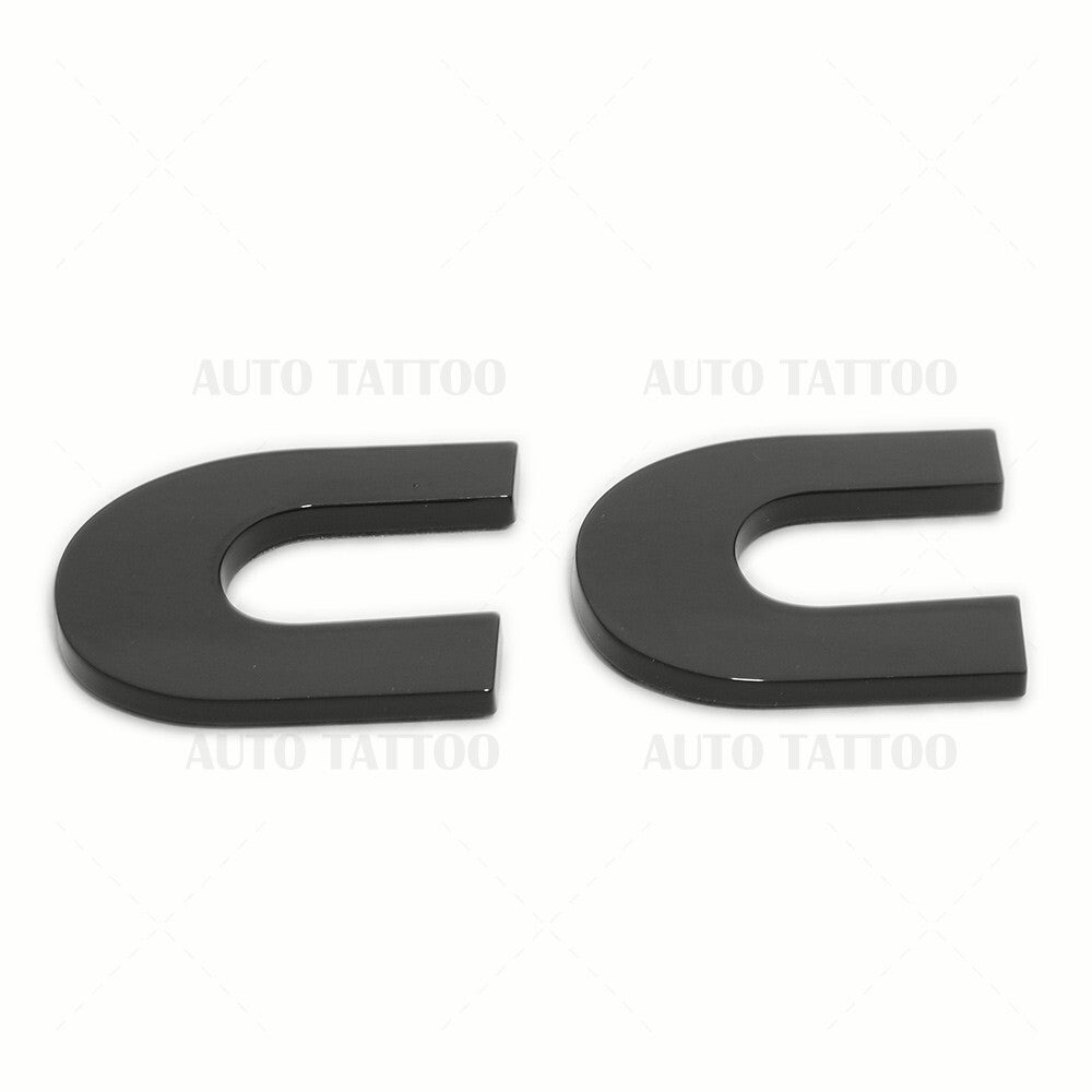 09-17 Volkswagen CC Rear Truck Lid Nmaeplate Badge Emblem Black
