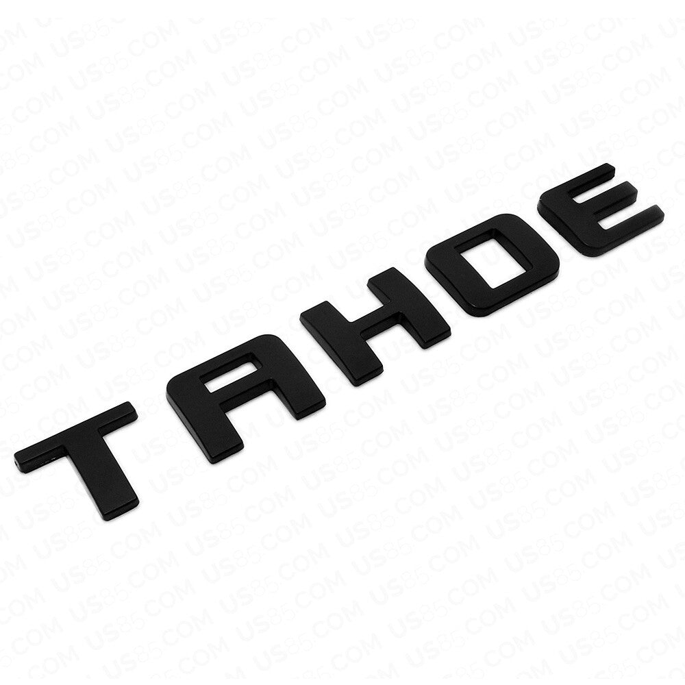 For Chevy Tahoe Front Door Liftgate Nameplates Letter 3D Emblem Z71 Matte Black