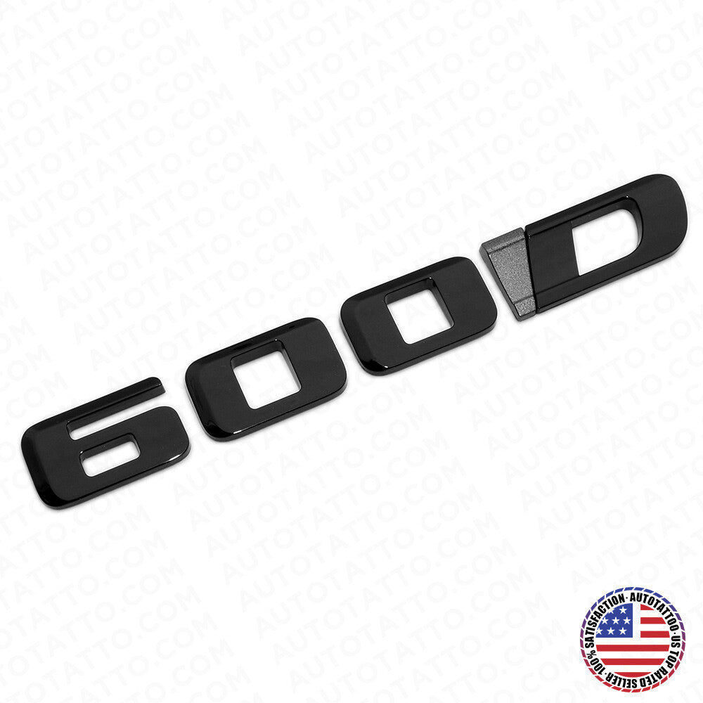 For Cadillac Escalade 600D Gloss Black Rear Liftgate Nameplate Emblem Badge