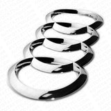 12-18 Audi A7 S7 RS7 Rear Liftgate Trunk Sign Logo Ring Badge Emblem OEM Chrome