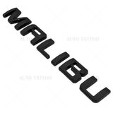 Chevy Malibu Trunk Lid Door Letter Emblem Logo Badge Nameplate Gloss Black Sport