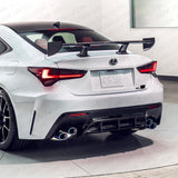 For Lexus Trunk Lid Black RCF RC F Letter Logo Badge Emblem Car Replace F-Sport