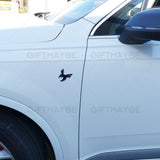 Universal 2pieces/set 3D Fashion Metal Bee Car Decal Sticker Auto Decoration