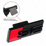 Audi S6 Front Grille Bumper Radiator Lettering Emblem Badge Logo Sport Black
