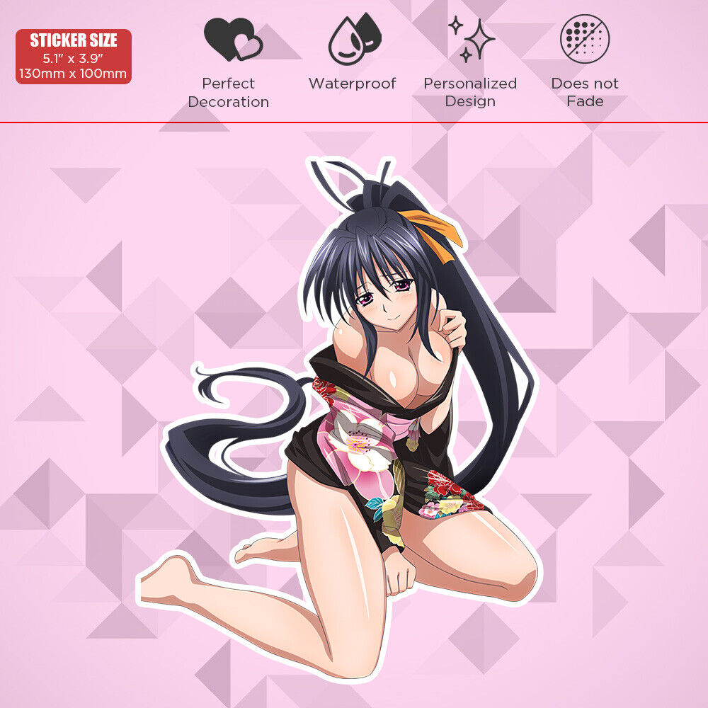 Anime Cartoon Sexy Lady Bikini Body Sticker Decal Home Car Door Window Decorate