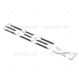 For BMW 535xi Logo Emblem Badge Trunk Lid M Series Performance Chrome Sport