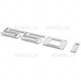 550i Letter Logo Emblem Replace Badge Trunk Lid M Series Performance F10 Chrome