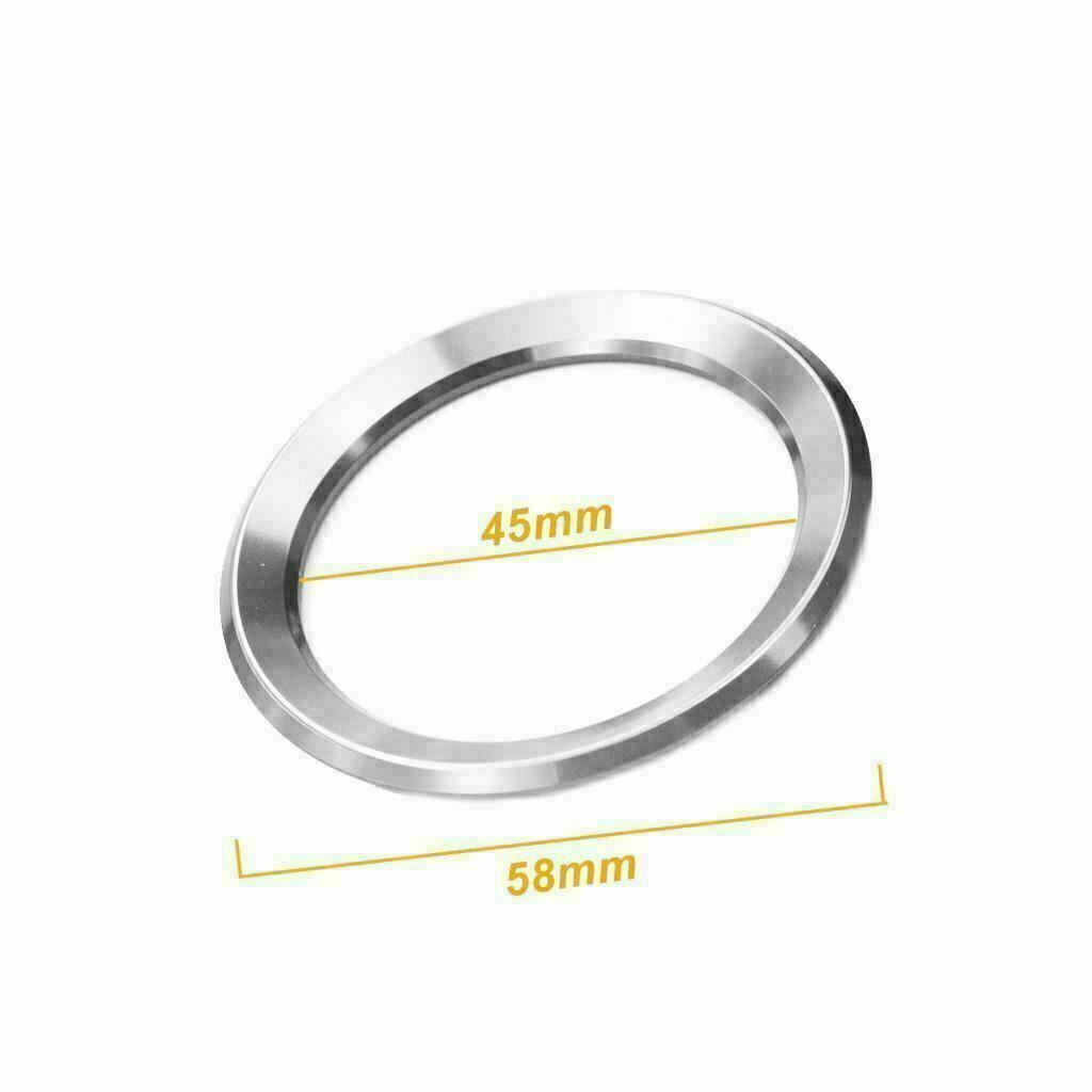 Silver Steering Wheel Logo Emblem Ring Cover BMW 1 3 4 5 7 Series X1 X3 X5 X6
