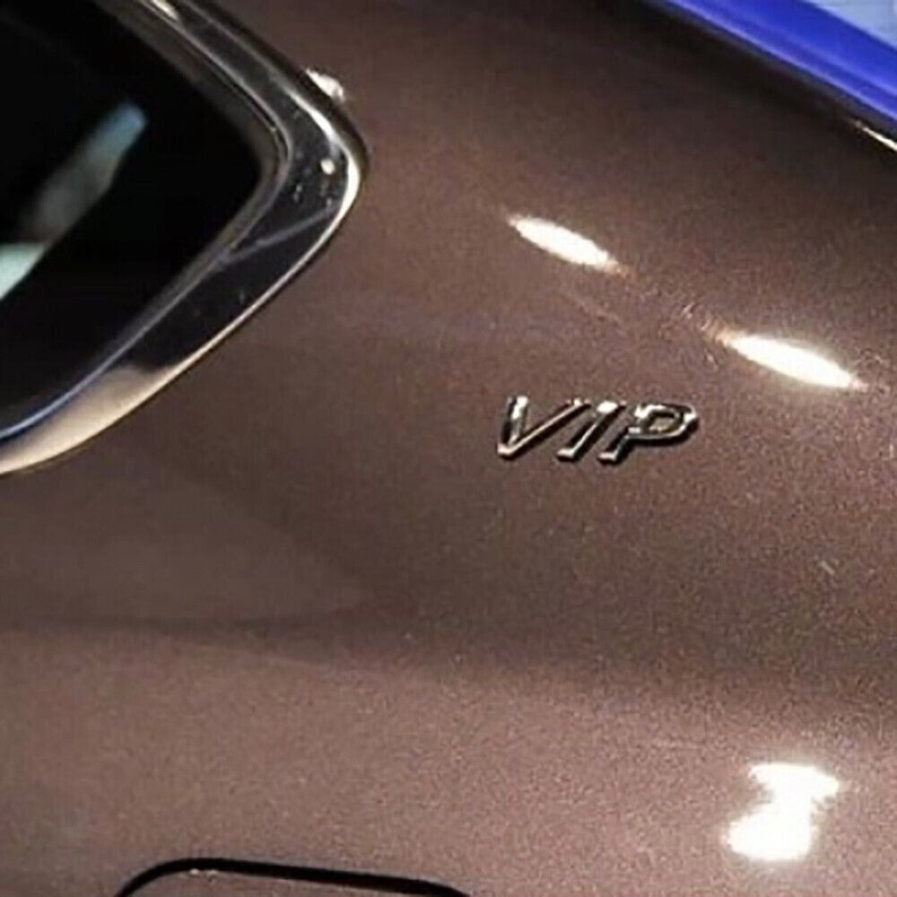 Universal 3D Fashion Metal Waterproof VIP Car Decal Sticker for Auto Decoration