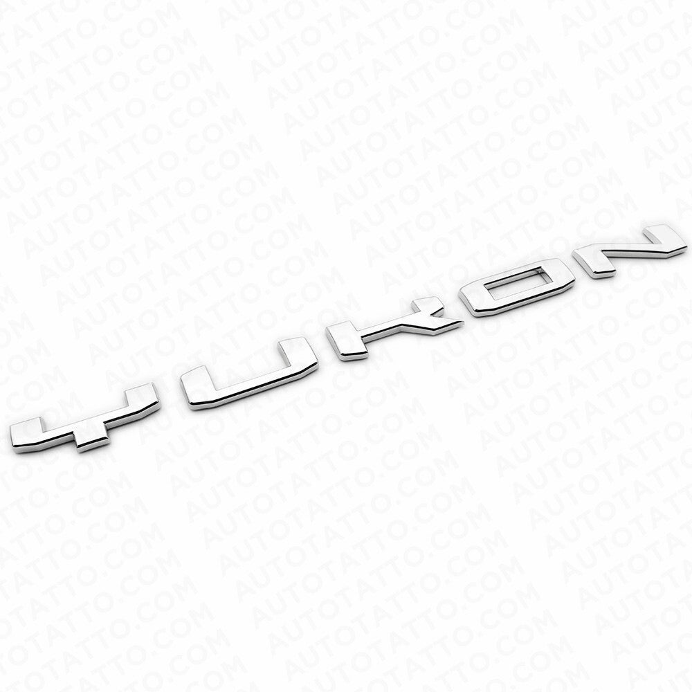 2021+ GMC Yukon Side Door Nameplate Logo Letter  Badge Emblem Chrome AT4 XL