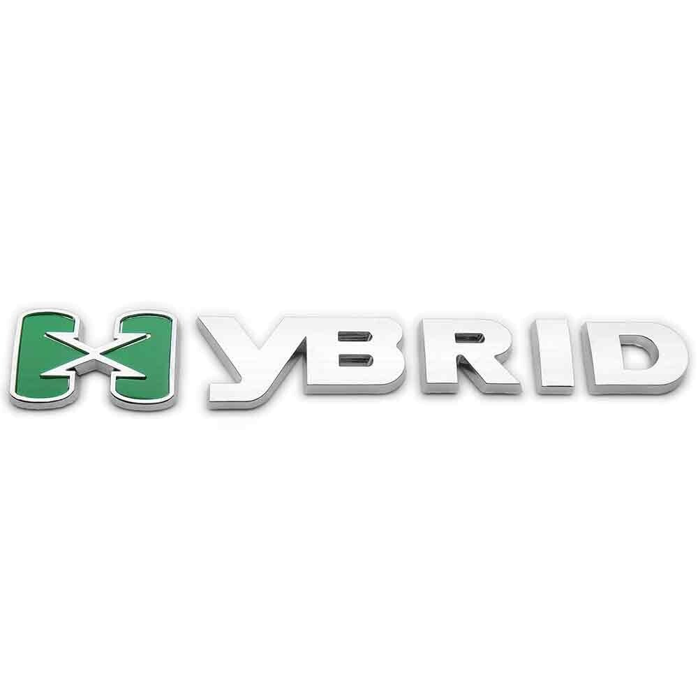 Chevrolet Hybrid Side Fender Rear Trunk Nameplate Emblem Badge Logo Letter