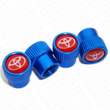 Universal Red Sport Car Wheels Tire Air Valve Caps Stem Dust Cover Gift Decorate
