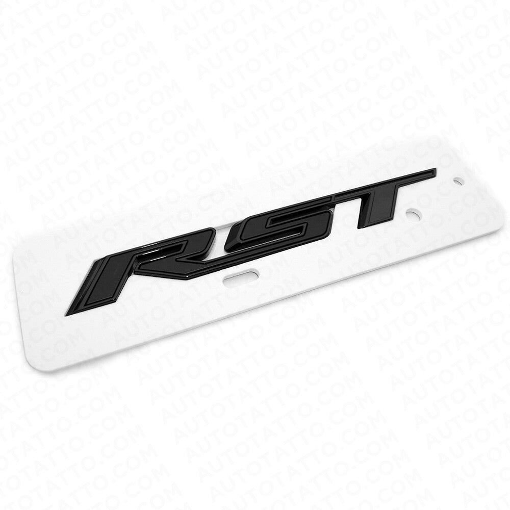 2021+ Chevy Tahoe Gloss Black Nameplate Emblem Kit Set LT RST Sport Decorate