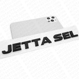 10-21 Volkswagen Jetta Sel Rear Truck Lid Nmaeplate Badge Emblem Black
