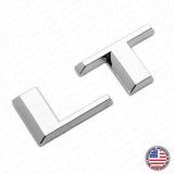 19-22 OEM Chrome Silverado 1500 Tailgate LT Letter Logo Emblem Badge Z71 4x4