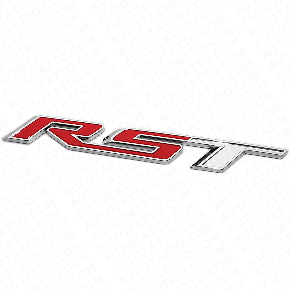 19-22 OEM Chrome Chevy Silverado Tailgate RST Letter Logo Emblem Badge 4x4 Sport