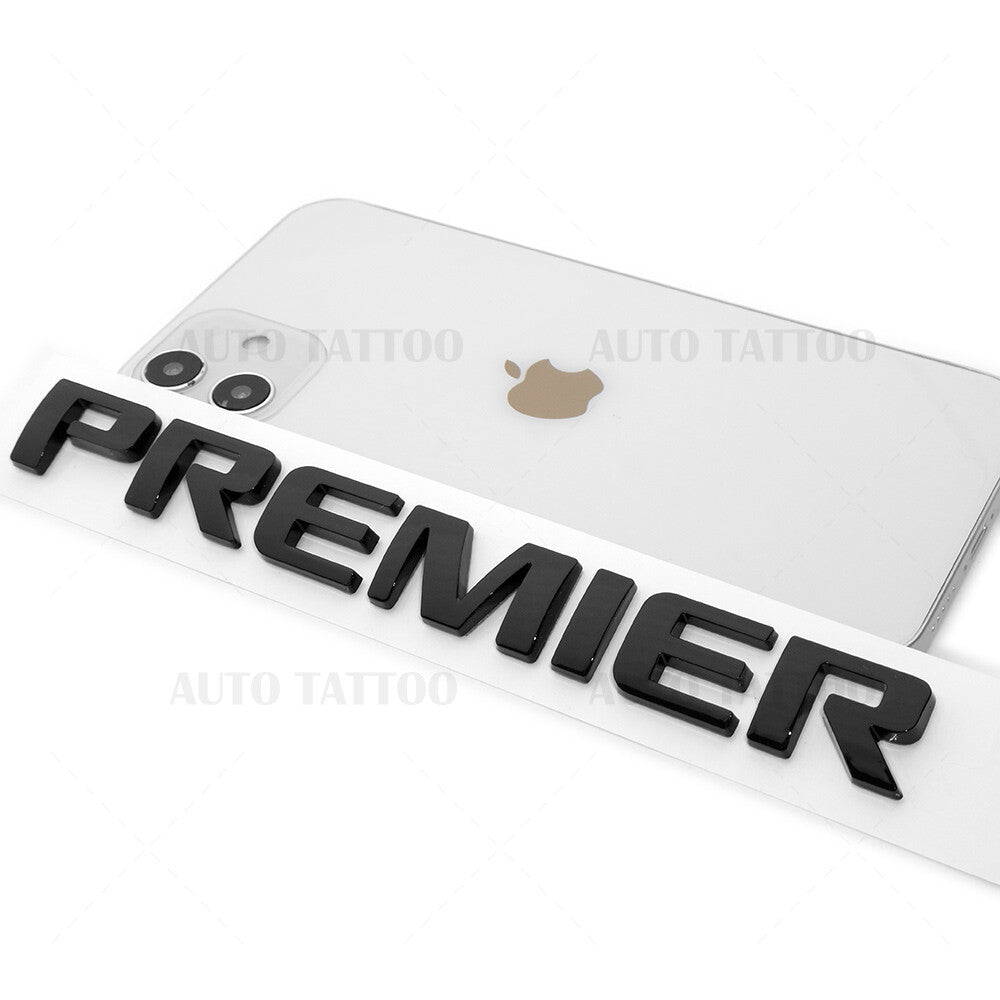 Chevy Equinox Premier Liftgate Nameplate Letter Logo Badge Emblem Gloss Black
