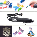 Mini Hot Air Heat Gun Electric Portable for Car Decal Wrap Emblem Remove Tool
