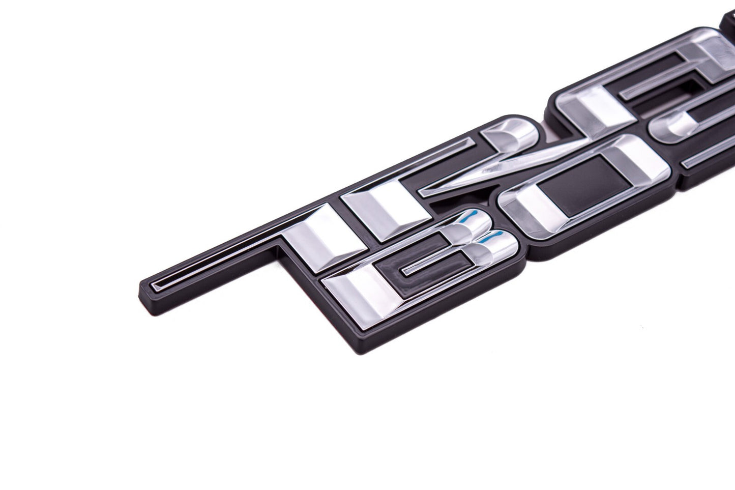 1 x chorme Black 2000-2024 Silverado Z71 Trailboss Emblem Badge Nameplate