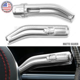 Mercedes A CLA GLA GLB Matte Silver Steering Wheel Shift Wiper Lever Cover Trim