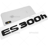 For Lexus Trunk Gloss Black ES 300h Letter Logo Badge Car Emblem Hybrid F-Sport