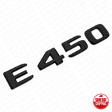 19-21 Mercedes-Benz E450 E 450 Letter Emblem Trunk Logo Badge AMG Sport Black
