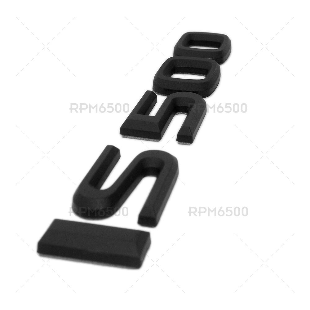 For Lexus Trunk Matte Black IS 500 Letter Logo Badge Emblem Car Replace F-Sport