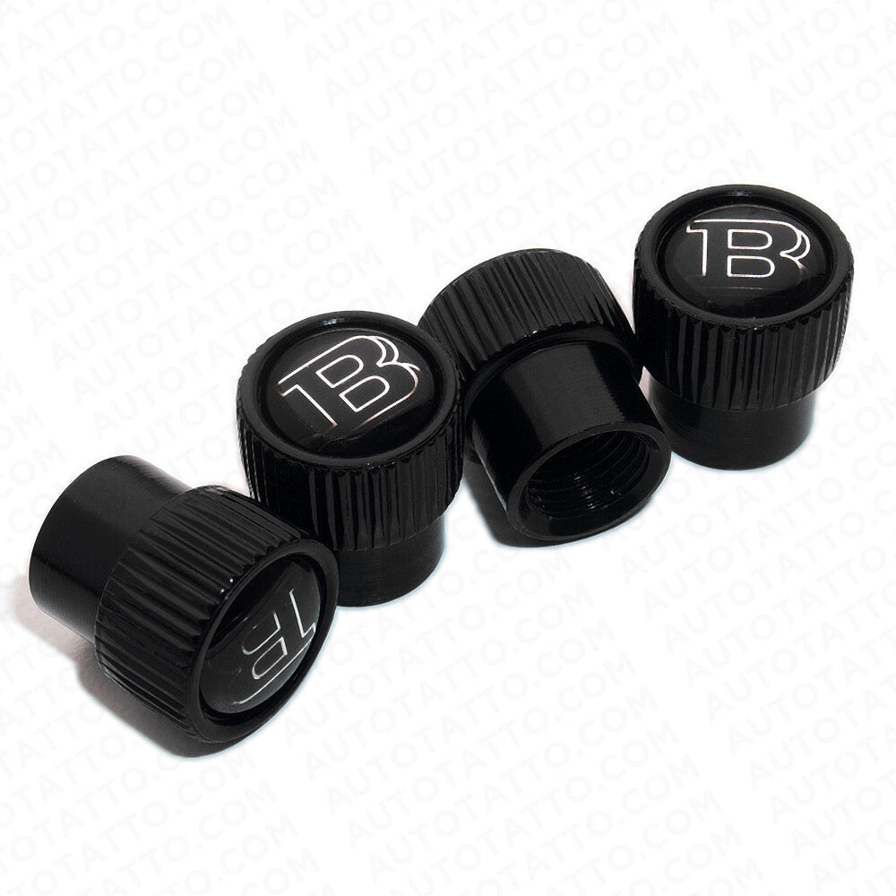For Brabus Roundel Car Wheels Tire Air Valve Caps Stem Dust Logo Cover Sport