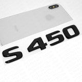 18-21 Mercedes S450 Letter Emblem Luggage Trunk Lid Badge AMG Sport Gloss Black