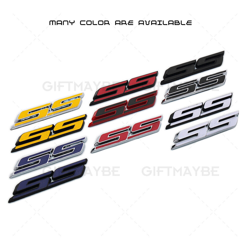 3D Fashion ABS Camaro SS Car Decal Badge Emblem Sticker for Auto Decoration