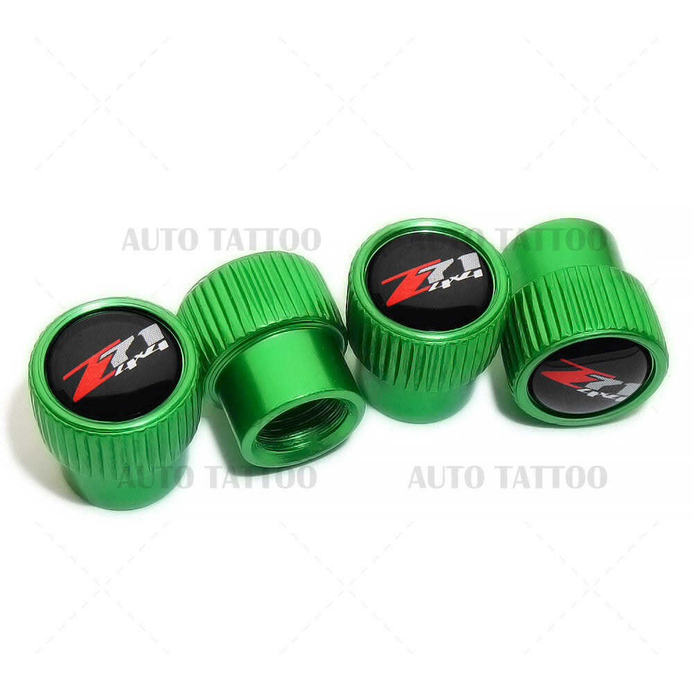 Chevy Z71 4x4 Roundel Car Wheels Tire Air Valve Caps Stem Dust Cover Truck Sport