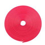 26FT Car Wheels Hub Rim Edge Protector Ring Tire Guard Sticker Rubber Strip Line