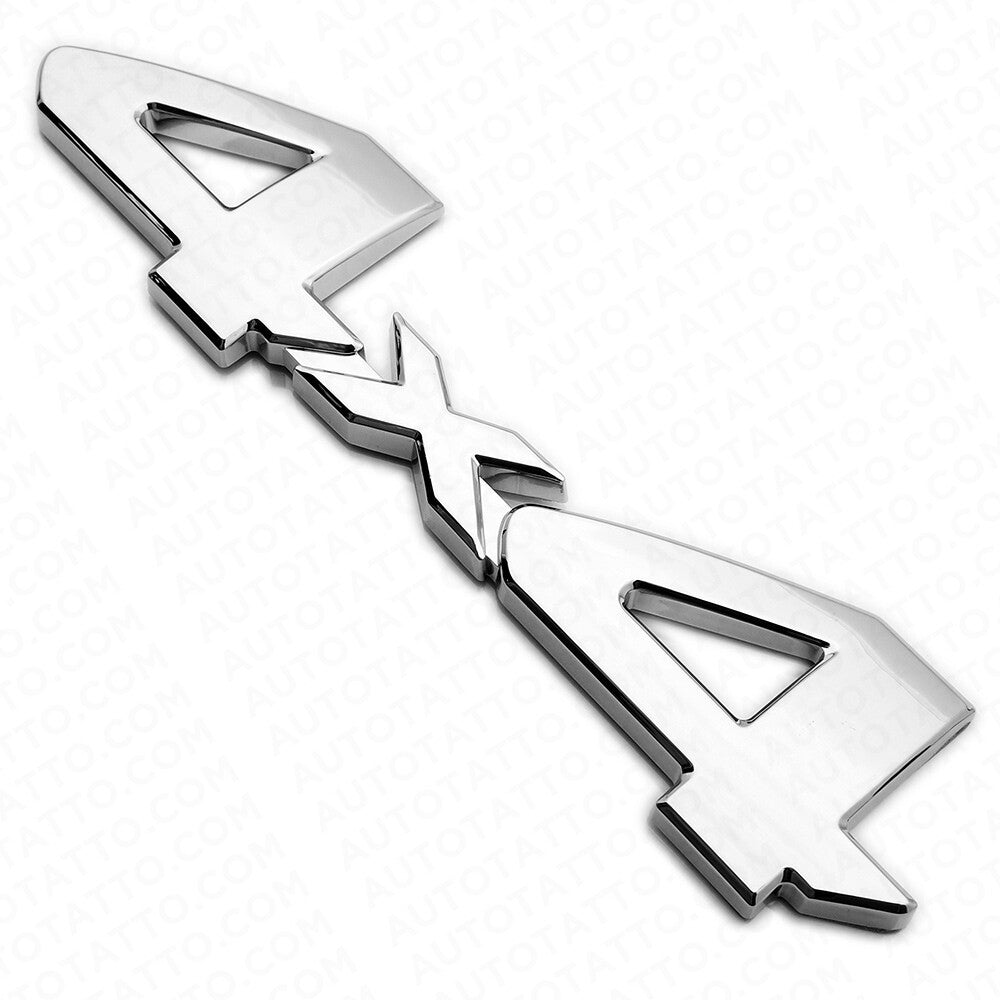 For Tacoma Tundra 4x4 OEM Chrome Tailgate Rear Body Nameplate Logo Badge Emblem