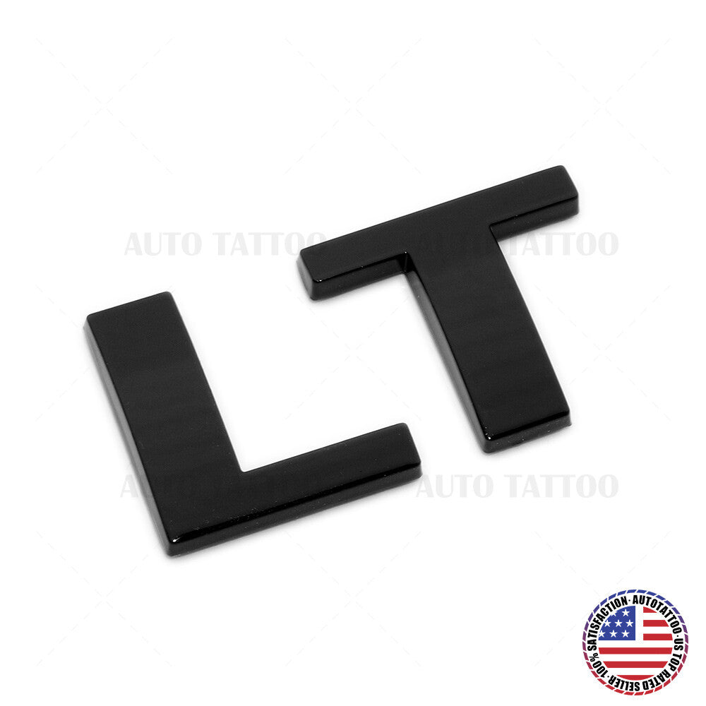 Chevy Equinox LT Liftgate Nameplate Letter Logo Badge Emblem Sport Gloss Black