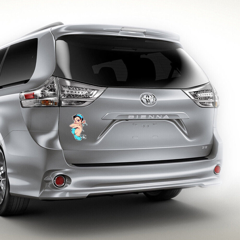 Anime Cartoon Sexy Lady Bikini Body Sticker Decal Home Car Door Window Decorate