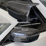 17-23 BMW G20 G30 G11 G12 M Style Carbon Fiber Replace Side Mirror Cover Cap