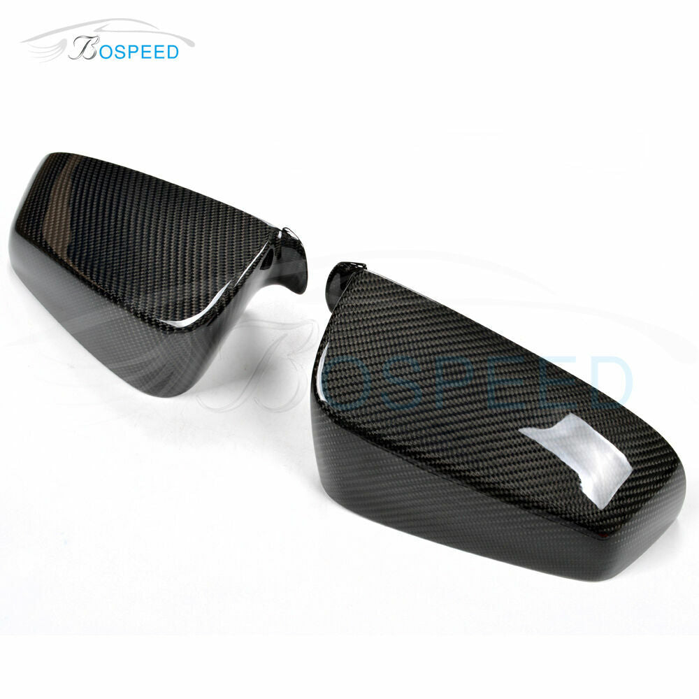 Replacement Carbon Fiber Mirror Covers For BMW E60 LCI F07 GT F12 F13 F01 F02