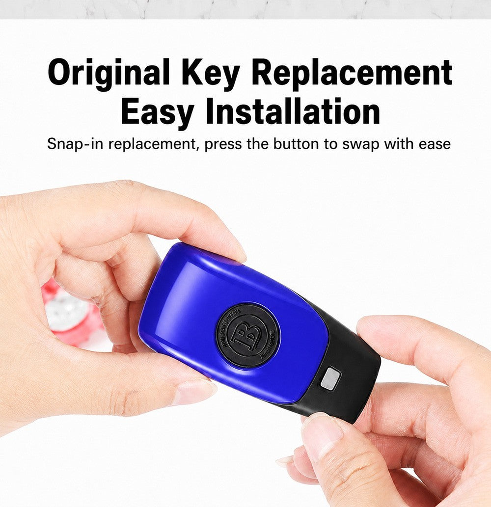 Remote Smart Key Back Cover Shell Case For Mercedes Benz 16-21 AMG A C E S-Class
