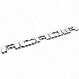 3pcs GMC Acadia Front Door & Rear Liftgate Nameplate Logo Emblem Decorate Chrome