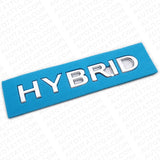 For Infiniti Hybrid Left or Right Side Fender Badge Emblem Nameplate ABS Chrome