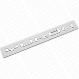 2021+ 3pcs Set GMC Yukon Nameplate Logo Letter Badge Emblem Chrome AT4 XL Sport