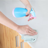3x500ml Hand-Pressed Candy-Colored Water Pot Spray Bottle Mist for Home Salon