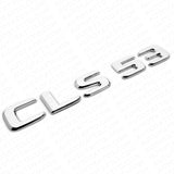 19-21 Mercedes-Benz CLS 53 CLS53 Letter Emblem Trunk Logo Badge AMG Sport Chrome