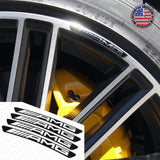 4x Mercedes AMG Edition Sport Wheels Badge 3D Sticker Logo Emblem Decoration