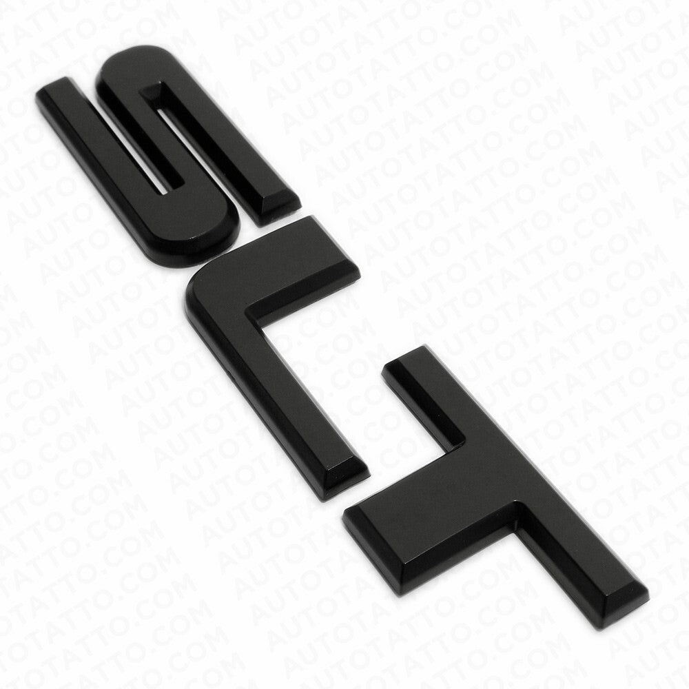 14 - 20 GMC SLT Tailgate Door Letter Nameplate Emblem Logo Badge Matte Black