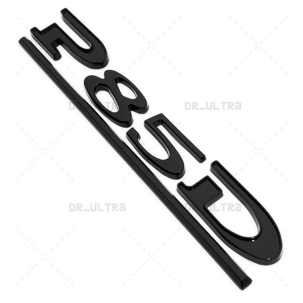 Tesla Liftgate P85D Performance Nameplate Logo Badge Emblem Sport Gloss Black