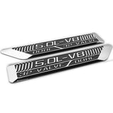 5.0L-V8 32 Valve DOHC Premium Custom Emblem S550 Coyote Soler Performance Badge