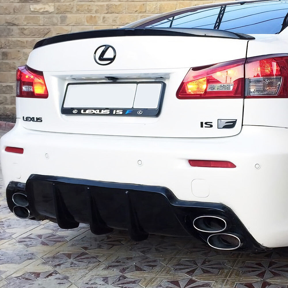 For Lexus Trunk Logo Badge Emblem Car Replace Gloss Black F-Sport ES GS IS RX