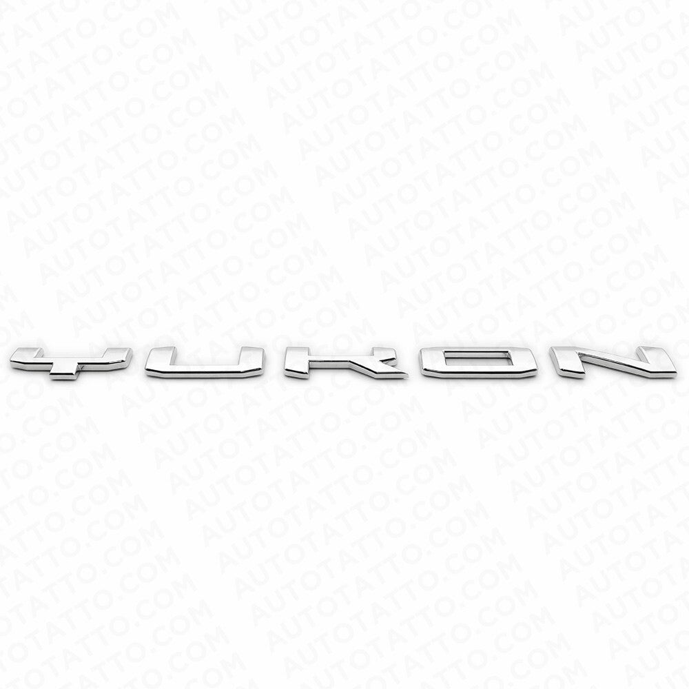 2021+ GMC Yukon Side Door Nameplate Logo Letter  Badge Emblem Chrome AT4 XL